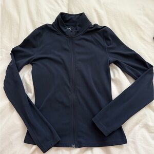 TrnAction Navy butter zip up